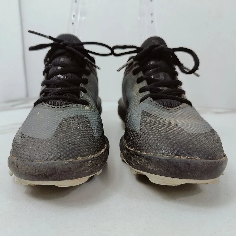 Nike Youth Force Trout Baseball Cleats, Black White, Sz 5Y